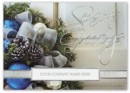 H15629 Sapphire & Silver Holiday Cards