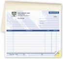 108TB Invoice, booked, lined, small format personalized with your business information