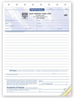 118T Electrical Proposal Form personalized with your business information
