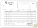 119 Wholesalers Invoice, wide format personalized with your business information