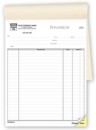 209B Job Invoice, booked, large format personalized with your business information