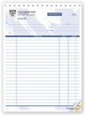 209T Job Invoice, large format, personalized with your business information