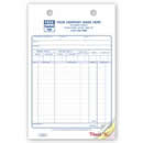 611; Auto Supply Register form personalized with your business information