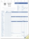CON6540 Plumbing Invoice with checklist personalized with your business information