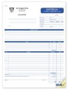 CON6574 Electrical Work Order personalized with your business information