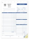 GEN6544 Work Order Invoice, large format personalized with your business information