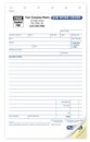 GEN6558 Job Work Order, small format personalized with your business information